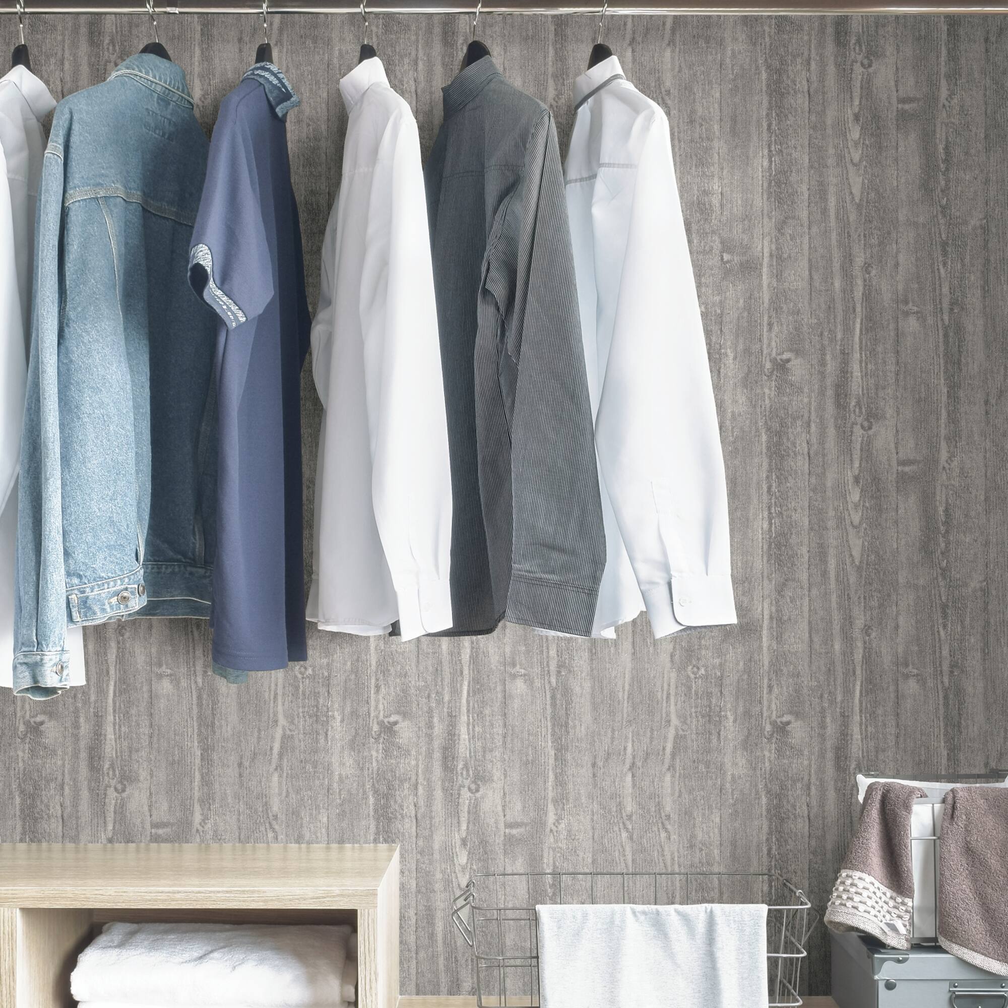 InHome Portland Wood Peel & Stick Wallpaper